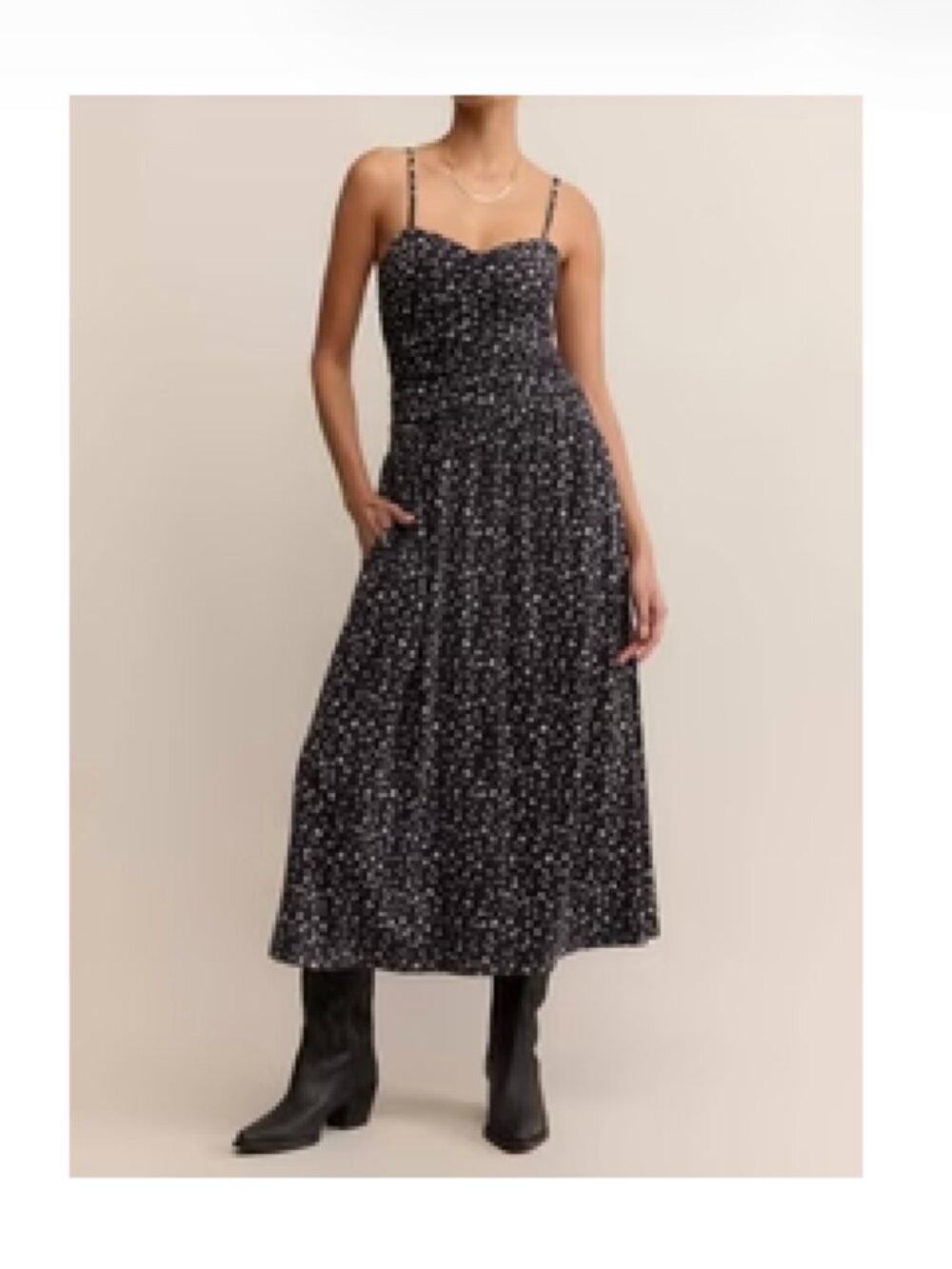 Z Supply - Georgina Ditsy Floral Dress Small